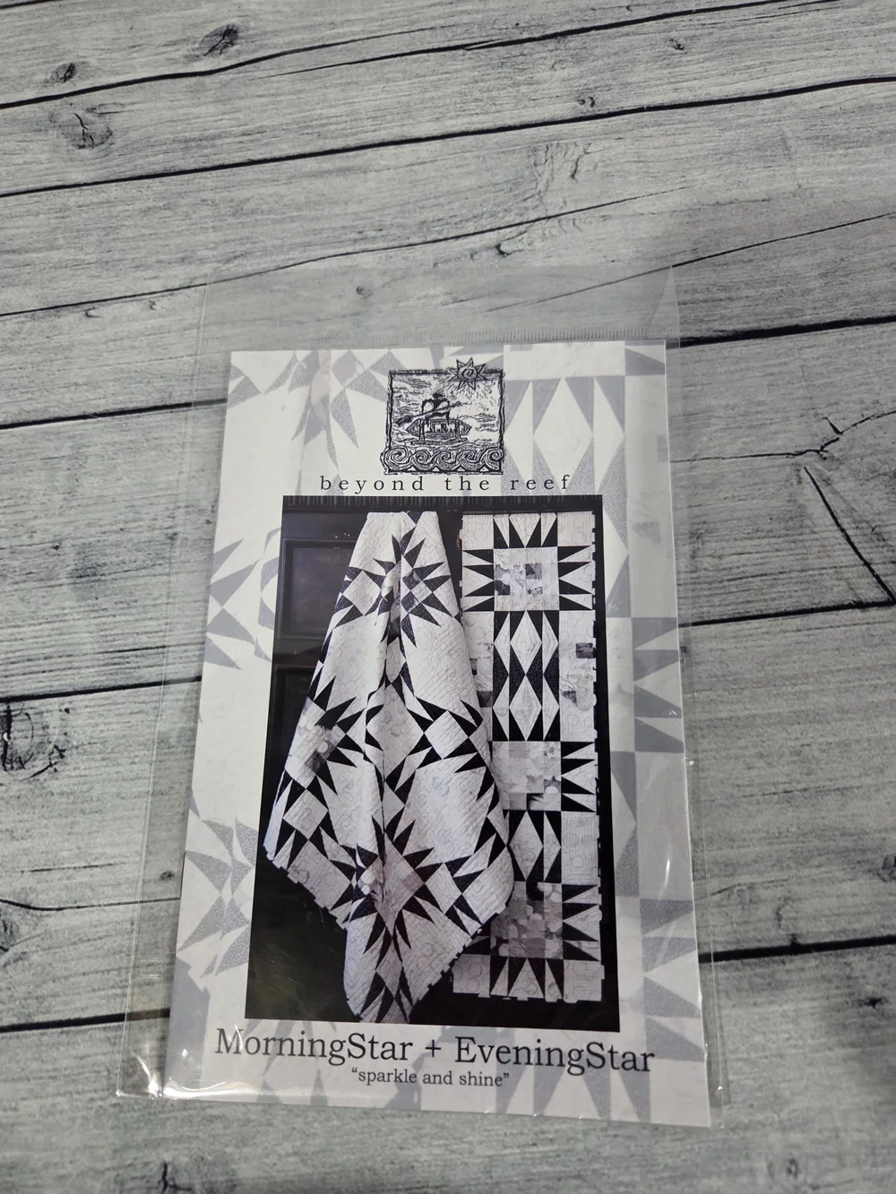 Beyond The Reef Quilting Pattern Morning Star + Evening Star
